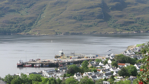 View: Loch Broom and Ullapool Harbour