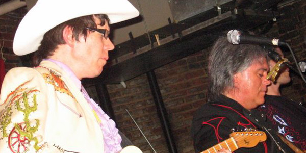 Marty Stuart with Kenny Vaughan