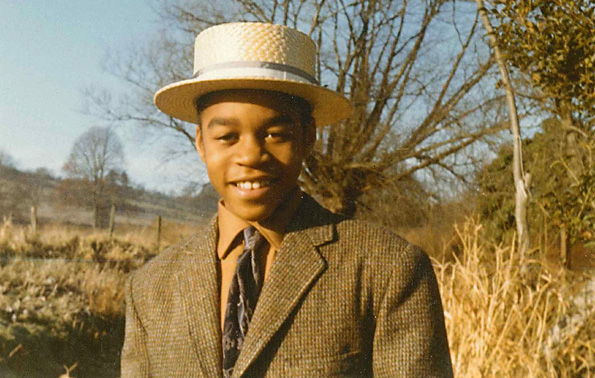 Wesley Kerr as a schoolboy