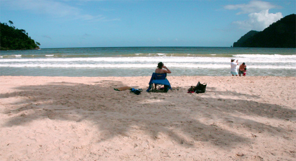 Maracas beach in Trinidad