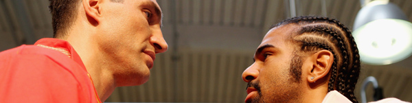 Dave Haye and Wladimir Klitschko