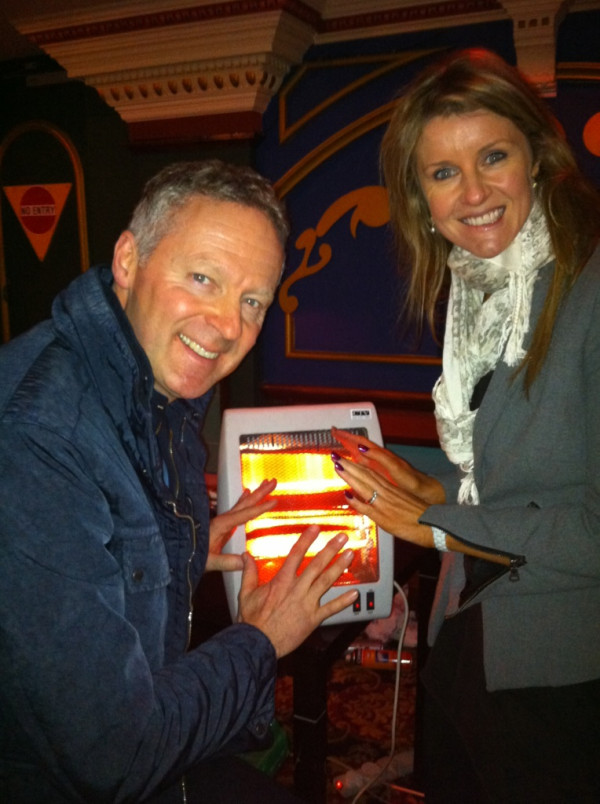 Rory Bremner and Erin Boag