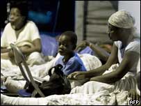 people sit in hospital