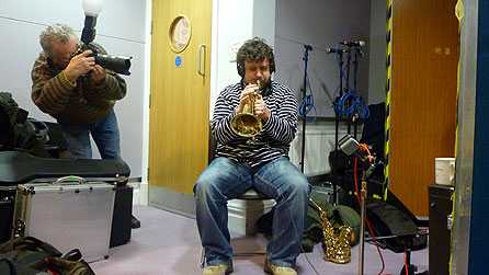 Recordio yn y stiwdio