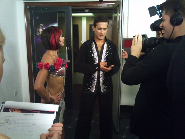 Jimi Mistry and Flavia Cacace