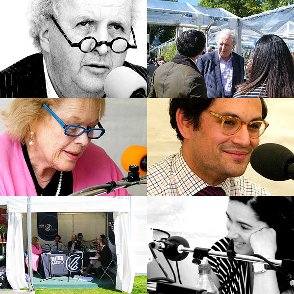The Book Cafe broadcasting live from the Edinburgh Book Festival, 2010