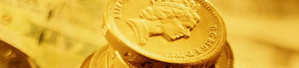 Pictures of pound coins.