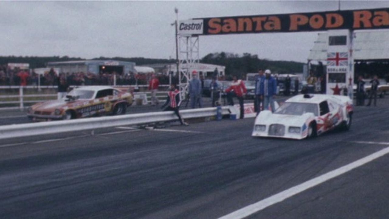 UK drag racers, 1977