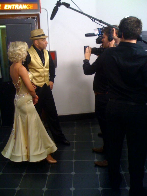 Goldie and Kristina Rihanoff