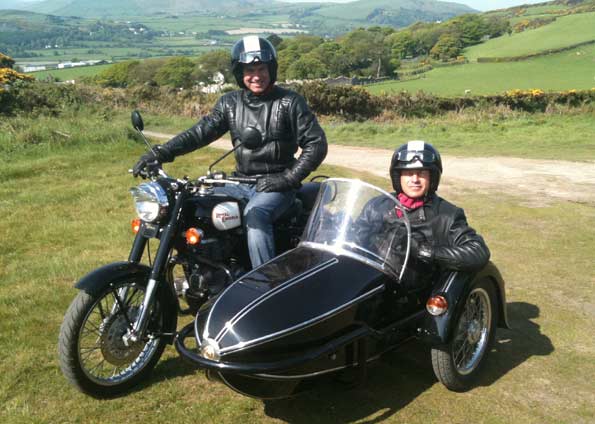 Chris Packham and Martin Hughes-Games