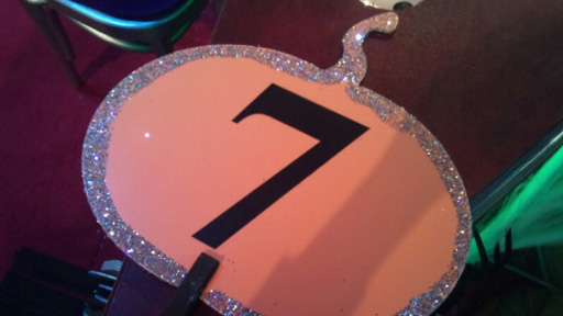 Scoring paddle - 7!