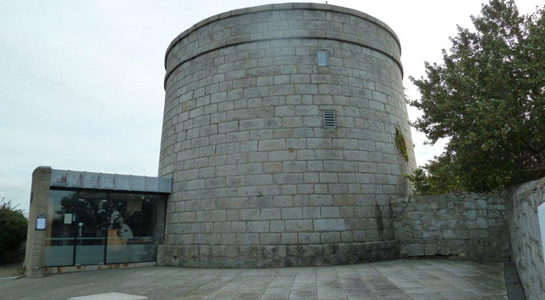 The Martello Tower in Dublin