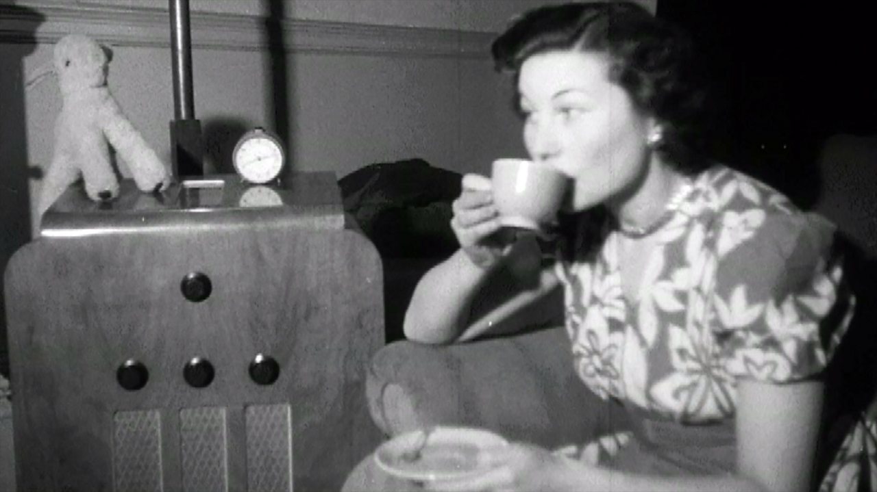 Electricity warning, 1950