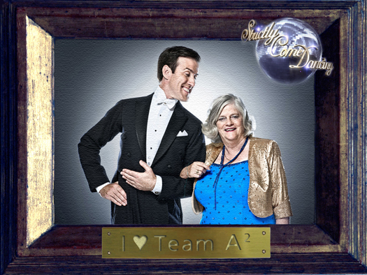 I heart Team A² - Ann Widdecombe and Anton Du Beke