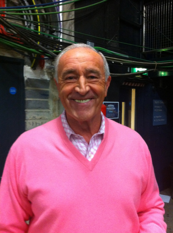Len Goodman before the show