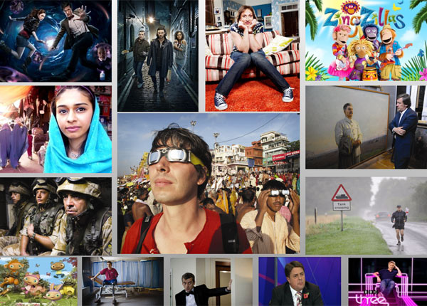 Selection of BBC programme images