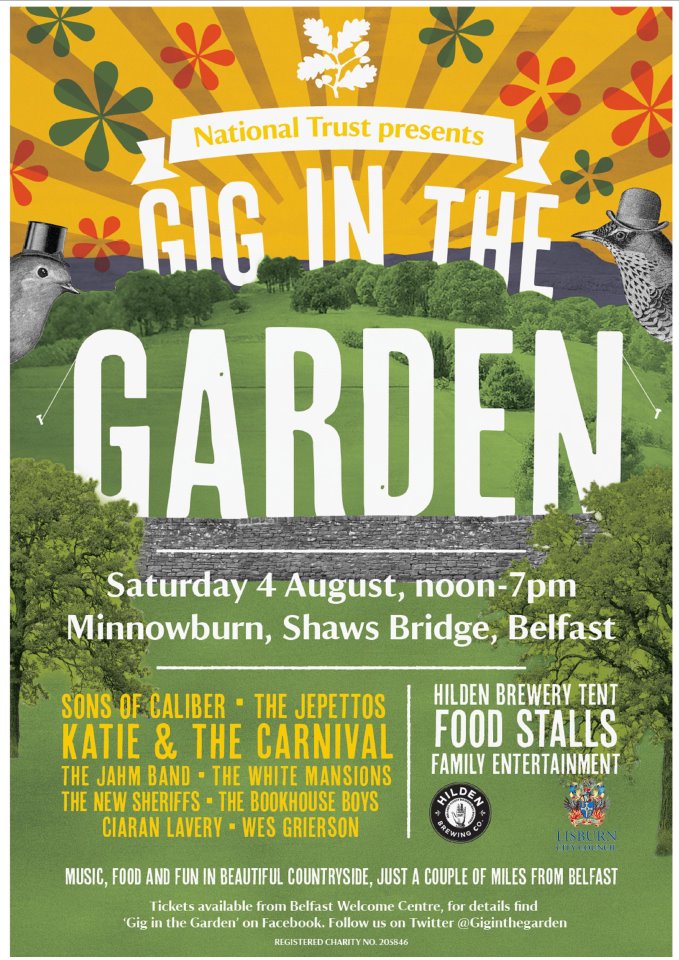 Gig in the Garden POster