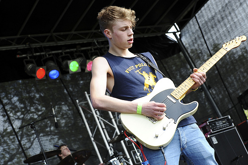 Key of Atlas perform on the main stage at Pigstock Festival 2011, Killinchy, Northern Ireland May 28th 2011