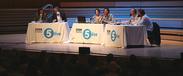 Fighting Talk live at the Sage Theatre in Gateshead