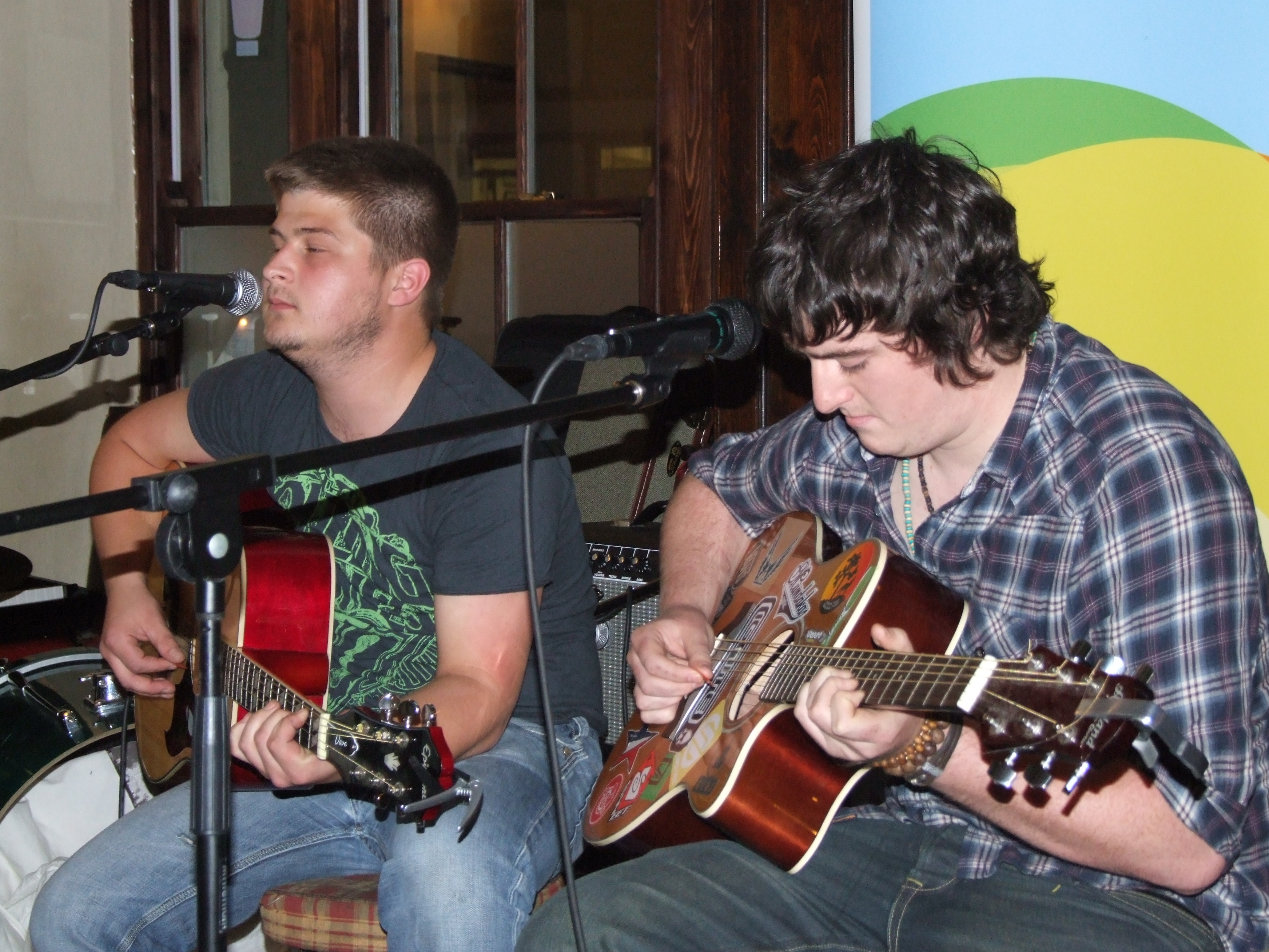 Aran Fôn a Rob Dodd