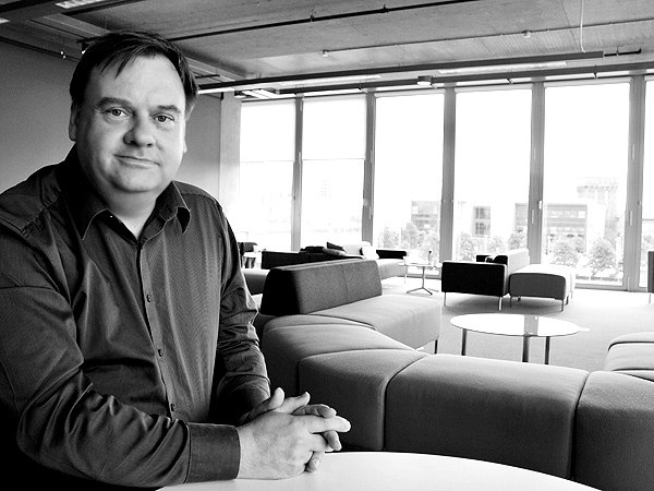 Jeff Zycinski at BBC Scotland, Pacific Quay, May 2010
