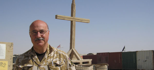 Padre Andrew Martlew, presenter of Radio 4's Sunday Worship from Helmand