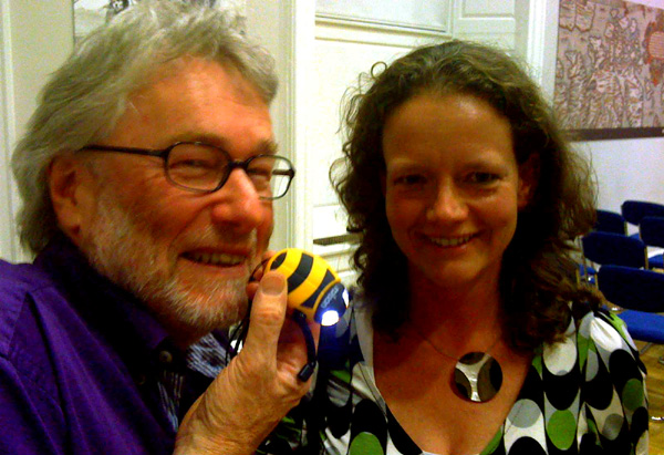 Iain Banks and a reader Janet