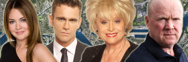 Lacey Turner, Scott Maslen, Barbara Windsor and Steve McFadden