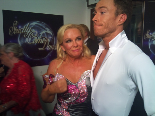Pamela Stephenson and James Jordan