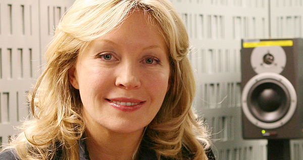 Kirsty Young in the studio