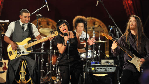 Photo of Goldie's Band performing at Buckingham Palace