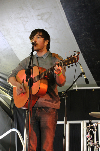 The 1930's perform at Pigstock 2011 Festival, Killinchy Co. Down May 28th 2011
