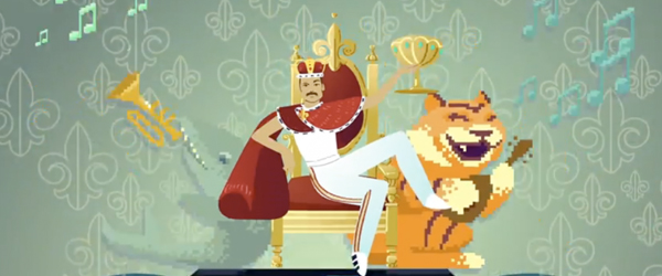 Freddie Mercury - Google Doodle