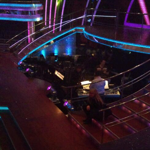 The Strictly house band in dress rehearsal
