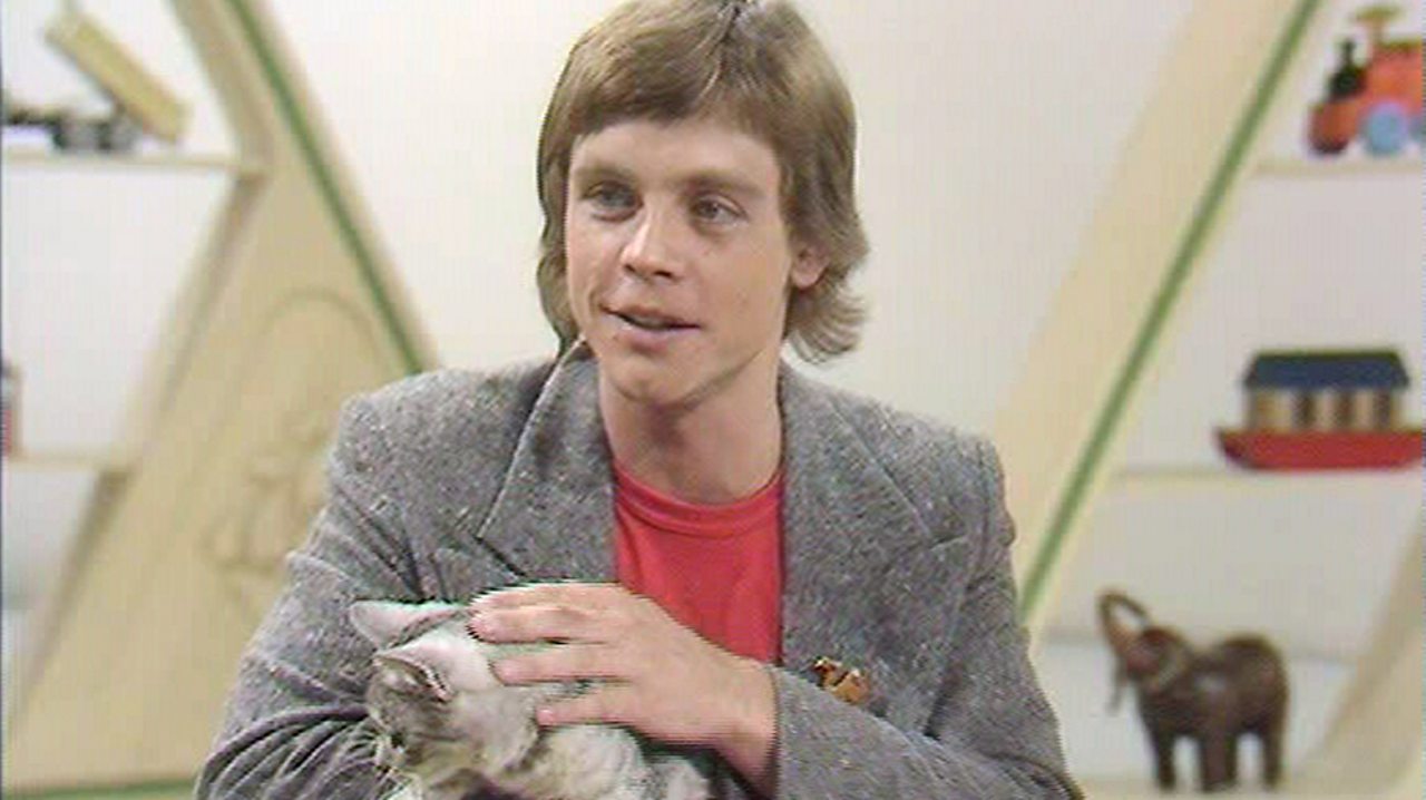 Mark Hamill on Blue Peter, 1977