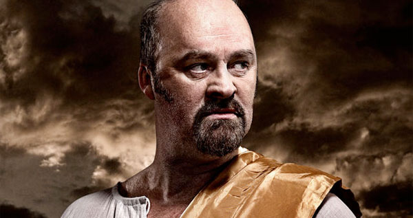 Tiberius, played by Tim McInnerny in BBC Radio 4's production of 'I, Claudius'