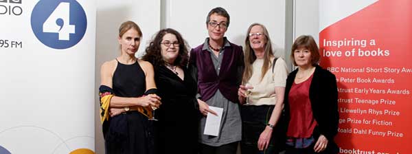 The shortlisted writers at the National Short Story Awards ceremony
