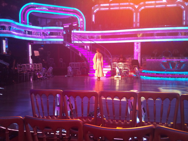 Aliona Vilani in dress rehearsal