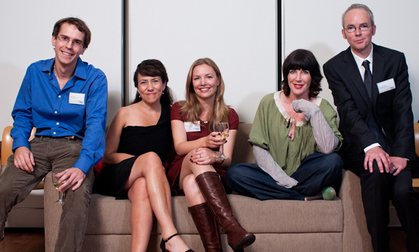 DW Wilson, Alison MacLeod, KJ Orr, MJ Hyland and Jon McGregor
