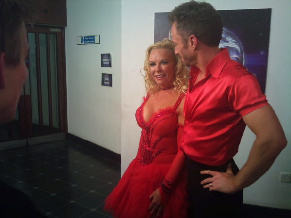 Pamela Stephenson and James Jordan