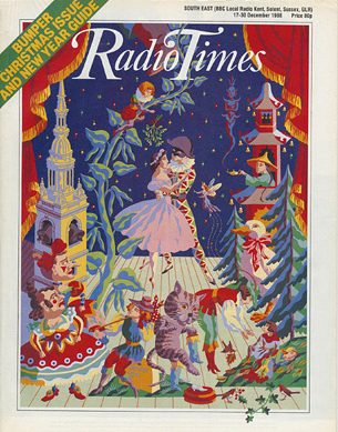 The cover of the 1988 Christmas Radio Times. 