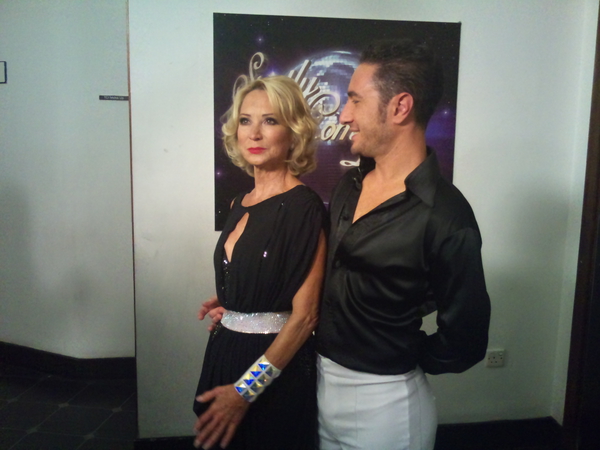 Felicity Kendal and Vincent Simone