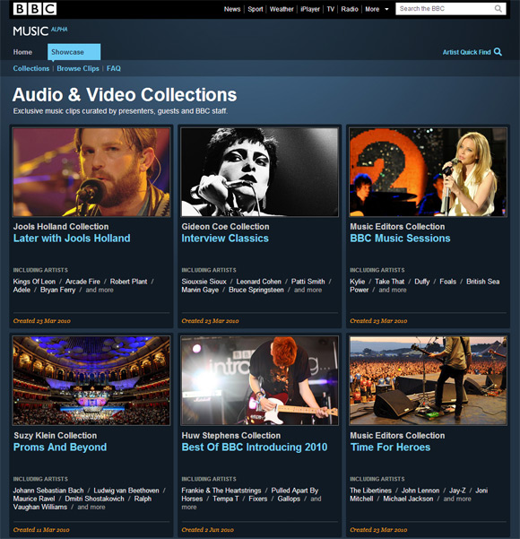 BBC Music Showcase - 30th November 2010