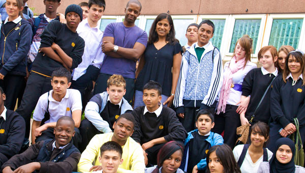 The cast of BBC's When Romeo Met Juliet