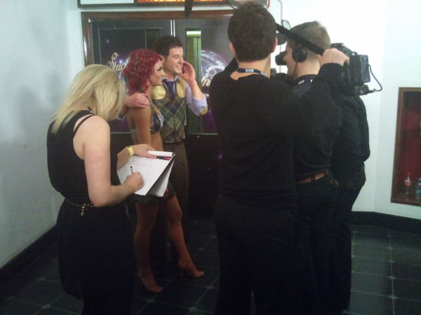 Matt Baker and Aliona Vilani