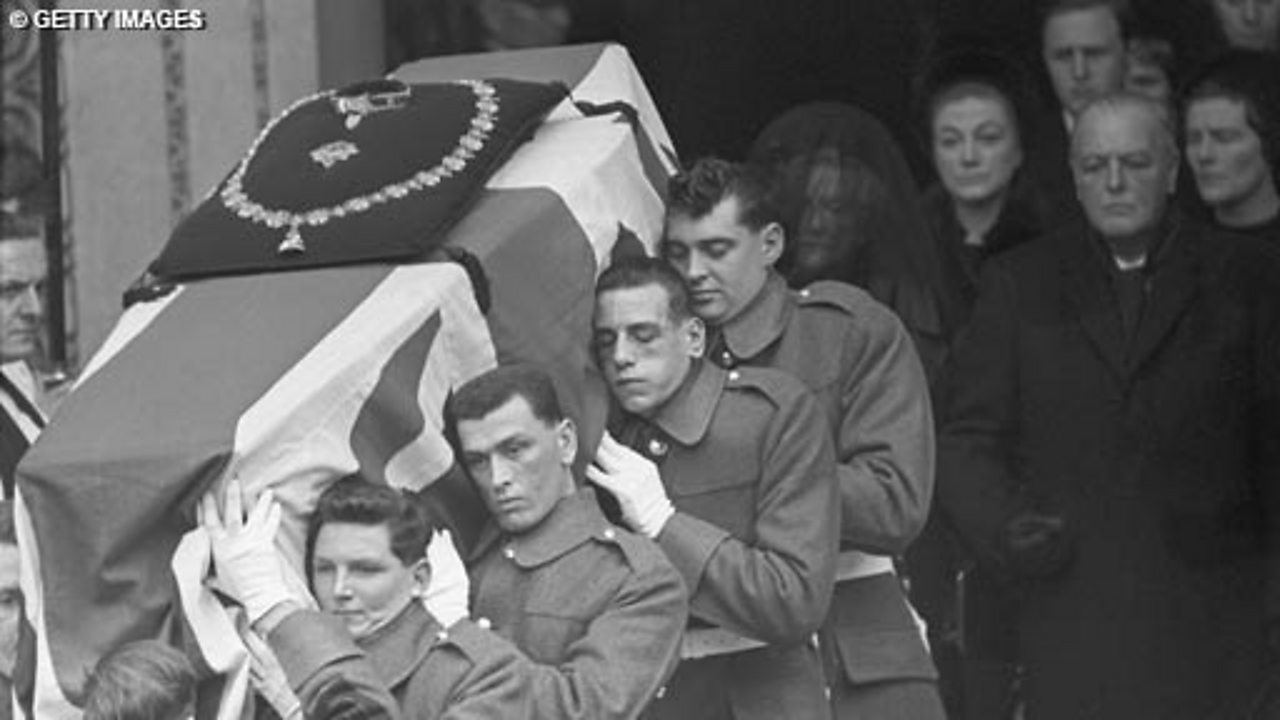 The State Funeral Of Churchill - Part 3