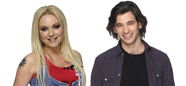 Rita as Roxy and Liam as Danny