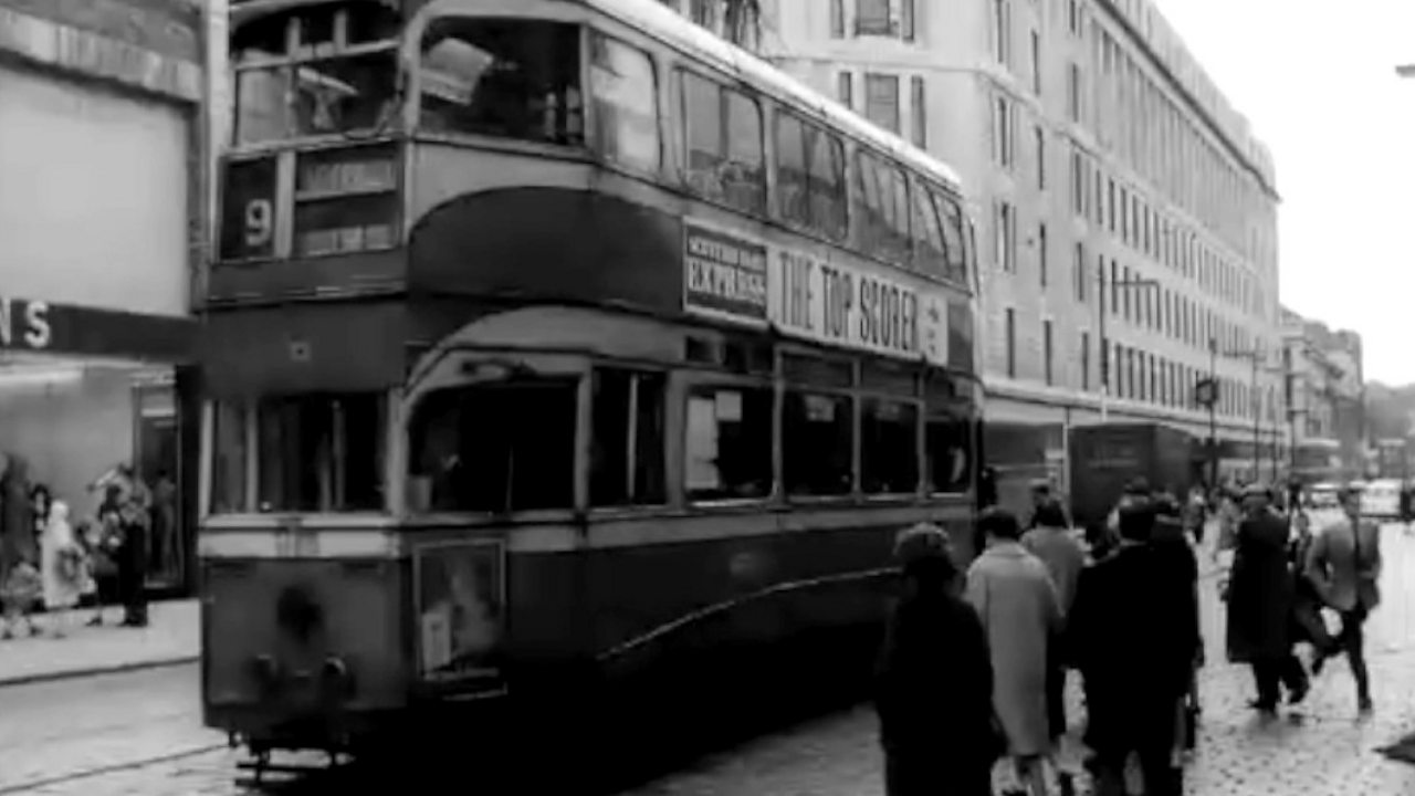 Glasgow's last tram, 1962