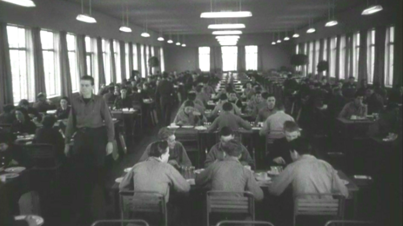 RAF Mess Hall, 1950