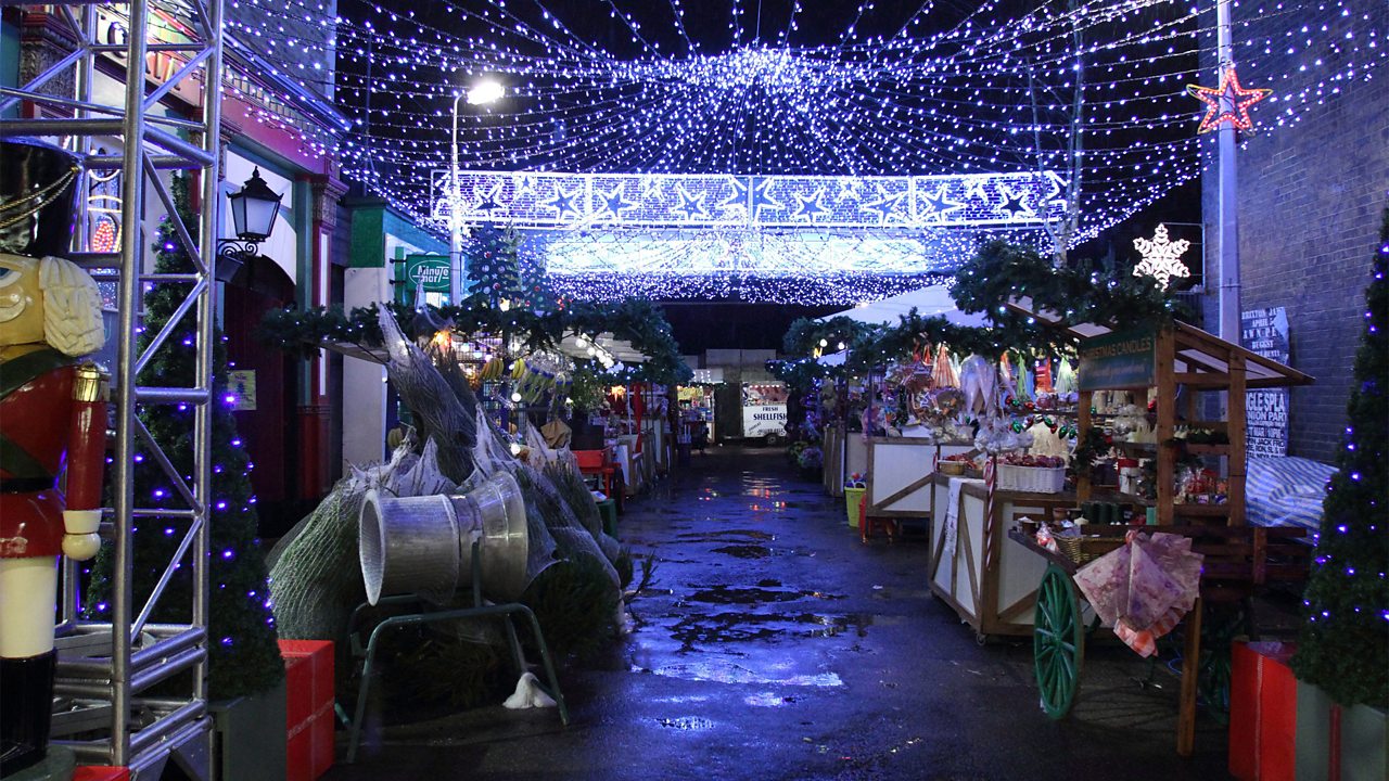 EastEnders market, 2012